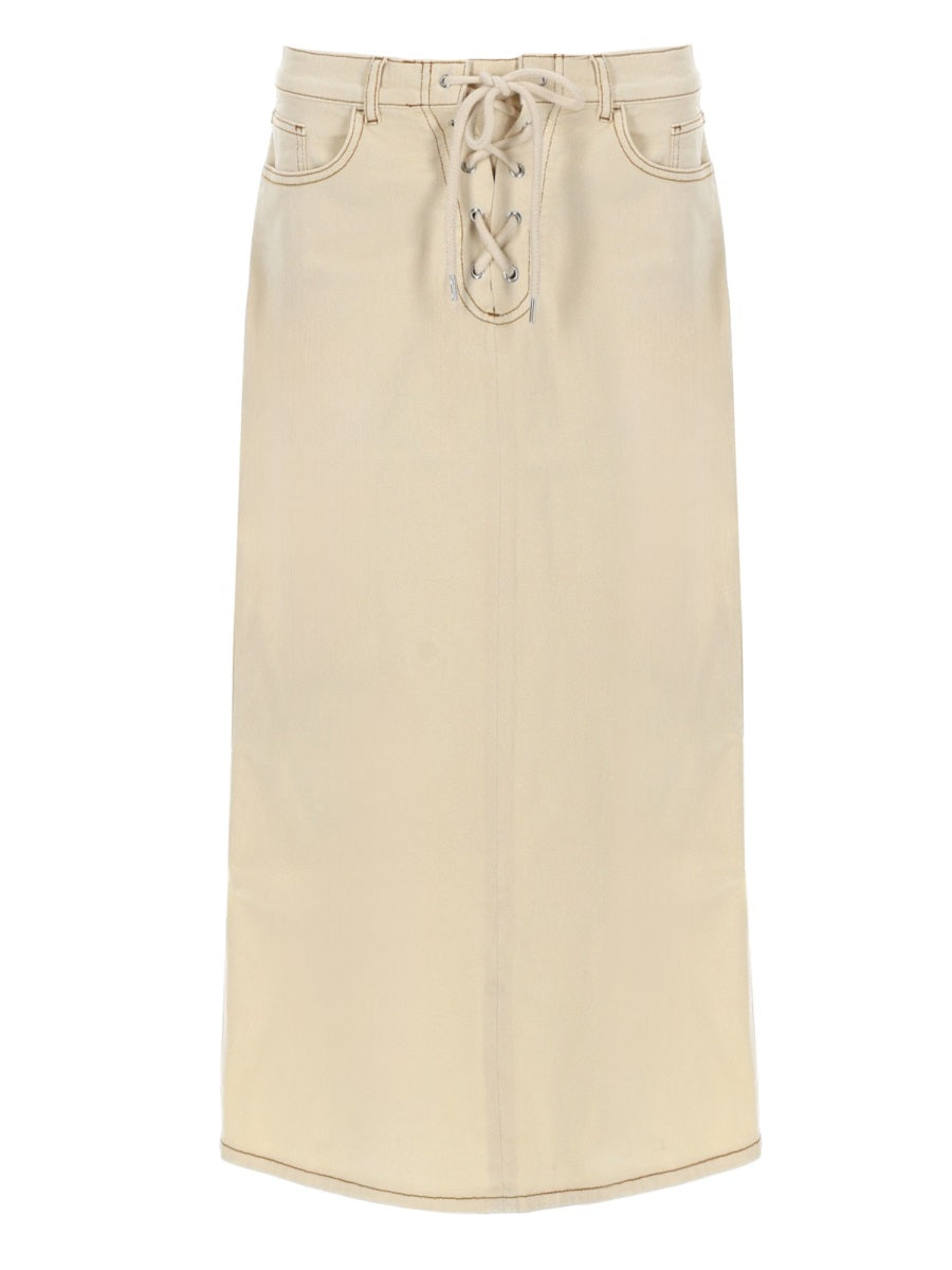 Skirt Shilan Ivory Organic Cotton