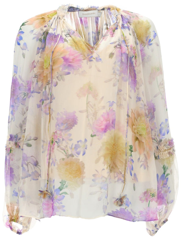Blouse Luna Multicolour Viscose Shirt