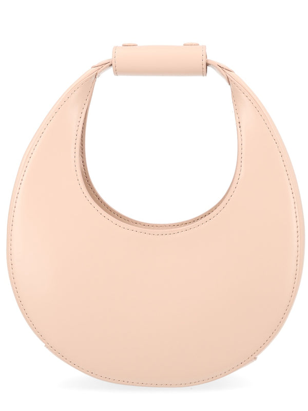Mini Handbag Moon Powder Cow Leather (bos Taurus) Handbags