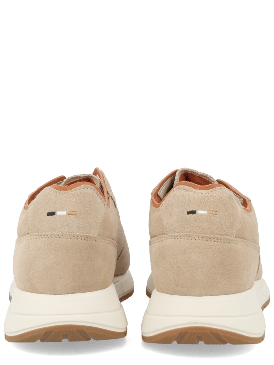 Sneakers Vinston Beige Cow Hide Leather Trainers