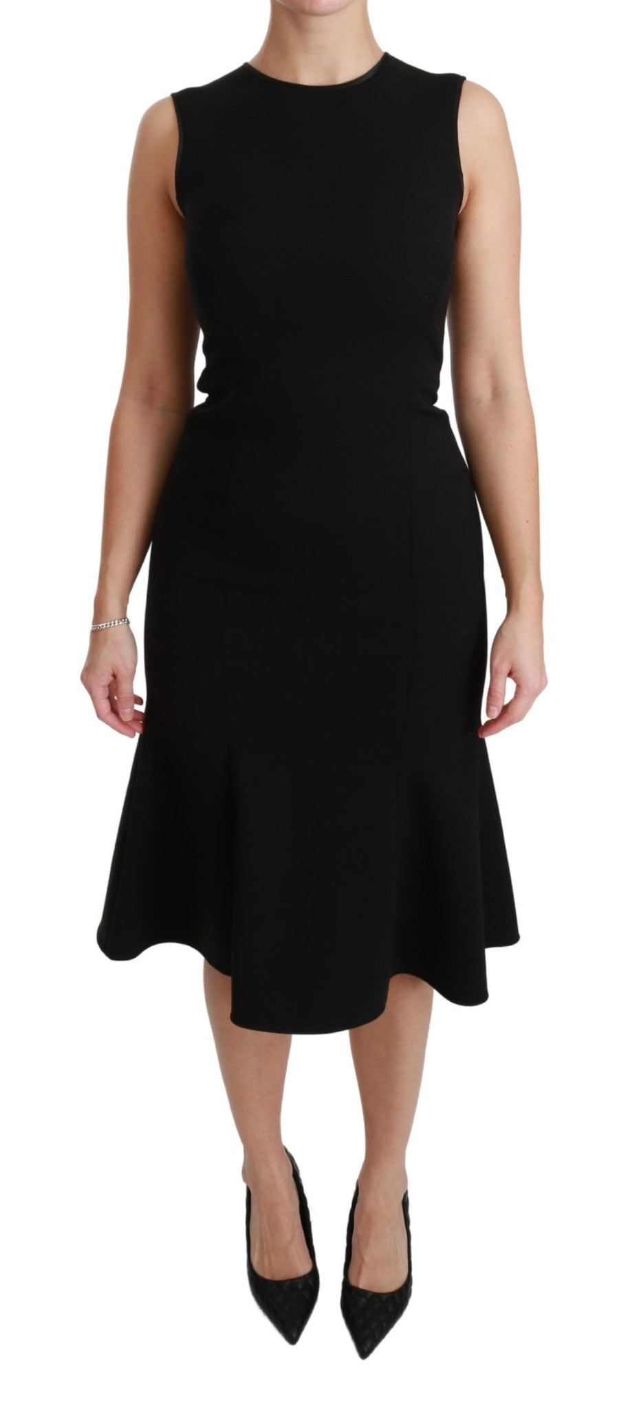 Dolce & Gabbana 75% Wool dress in black