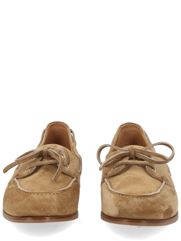Moccasin Plum Brown Calf Leather (bos Taurus) Loafers
