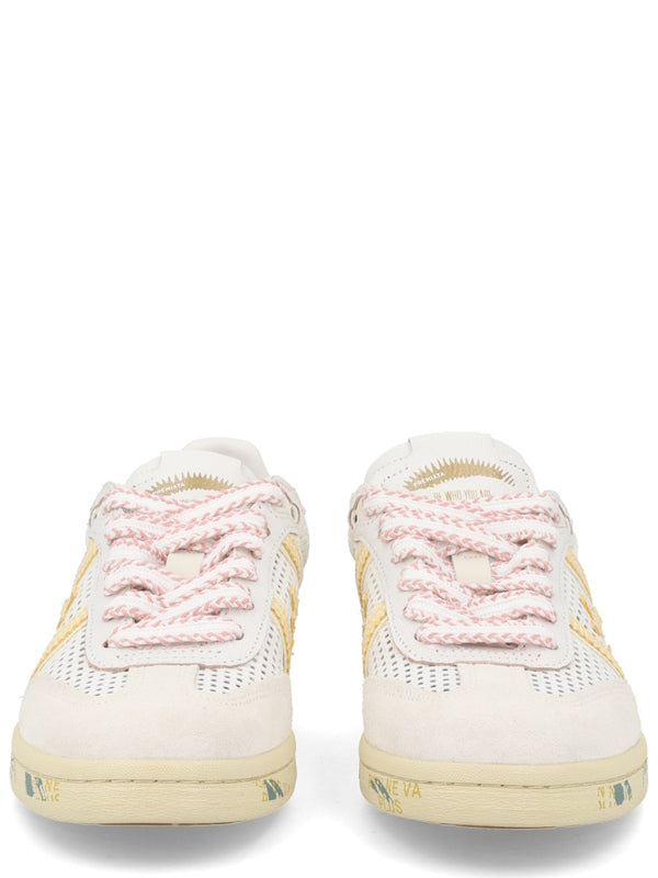Sneakers Bonnied White Polyester Trainers