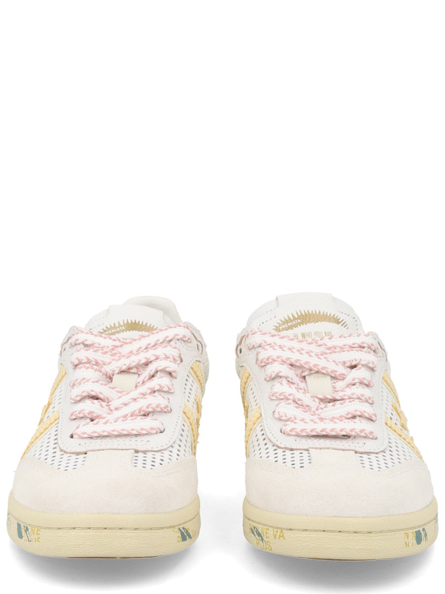 Sneakers Bonnied White Polyester Trainers