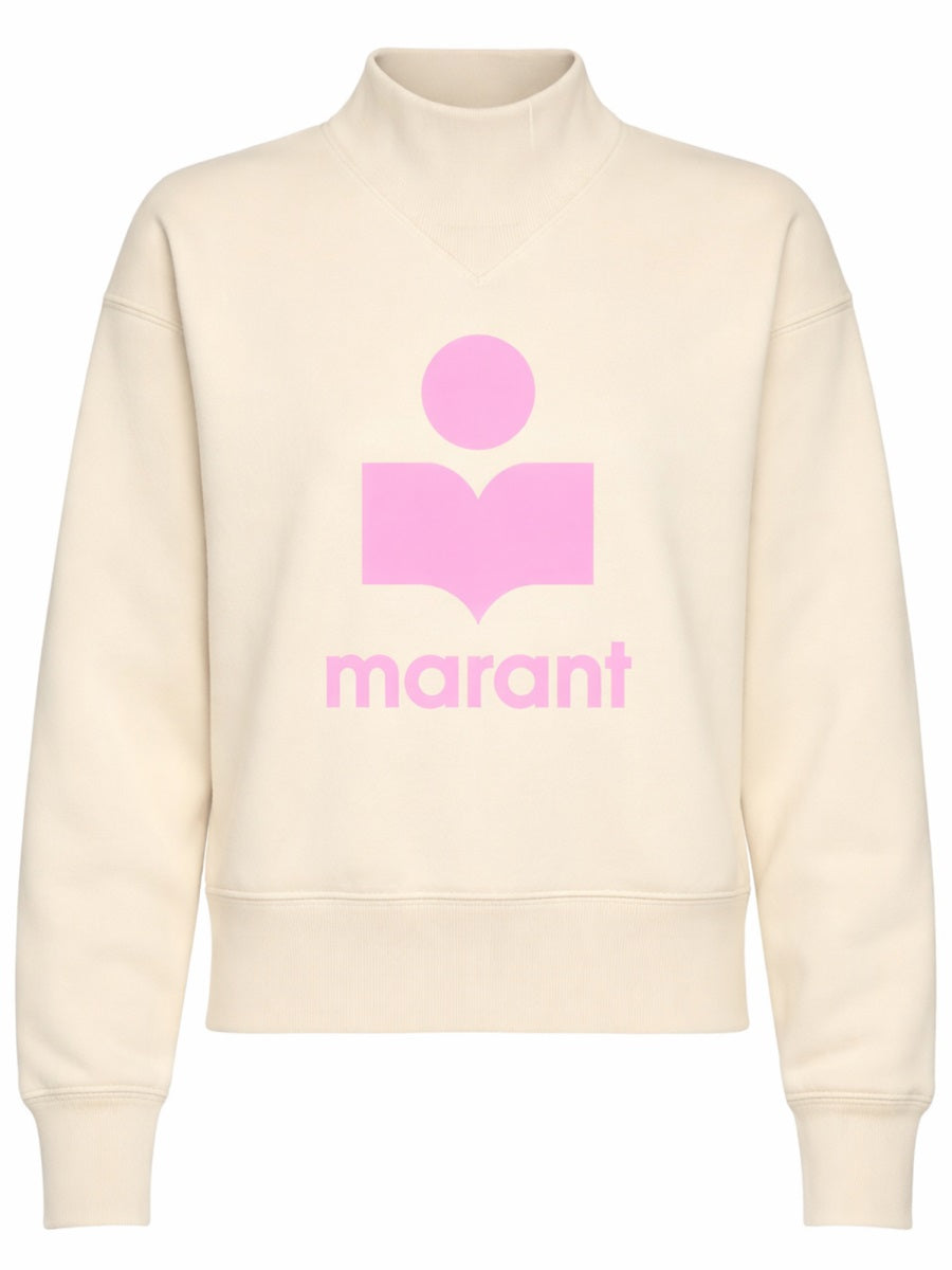Sweatshirt Moby Ivory Cotton Sweatshirts