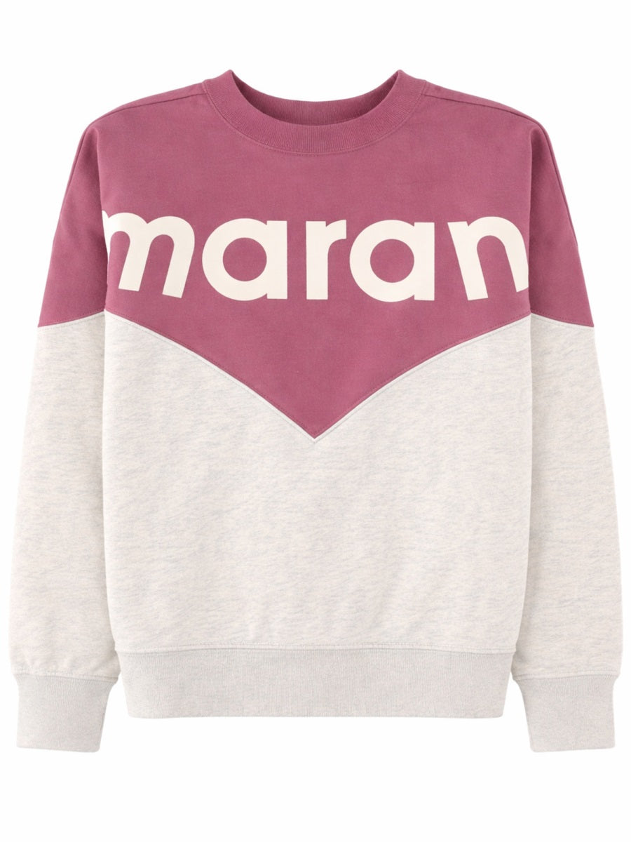 Sweatshirt Houston Pink Cotton Polyester Sweatshirts