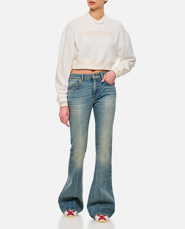 Alexander Mcqueen Sweaters White