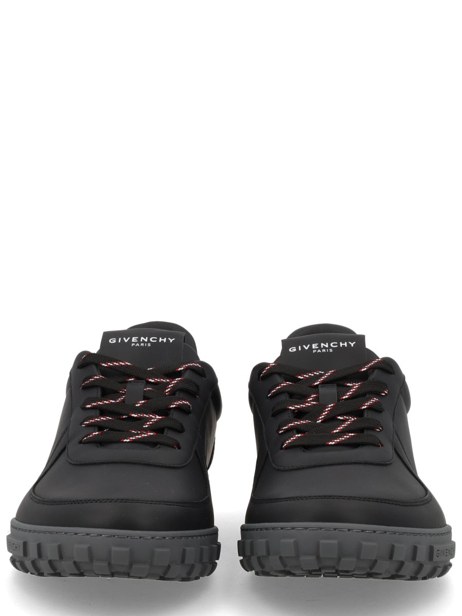 Sneakers Glide Black Calf Leather Trainers