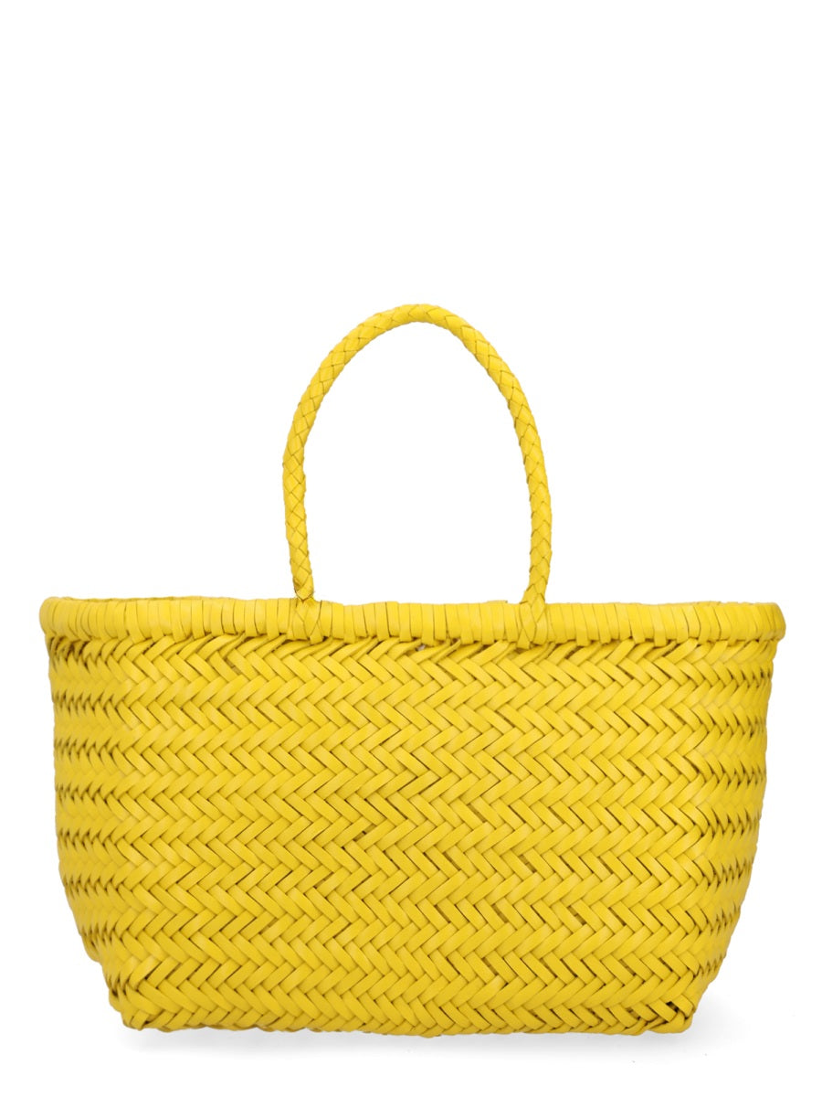 Handbag Triple Jump Yellow Leather Handbags