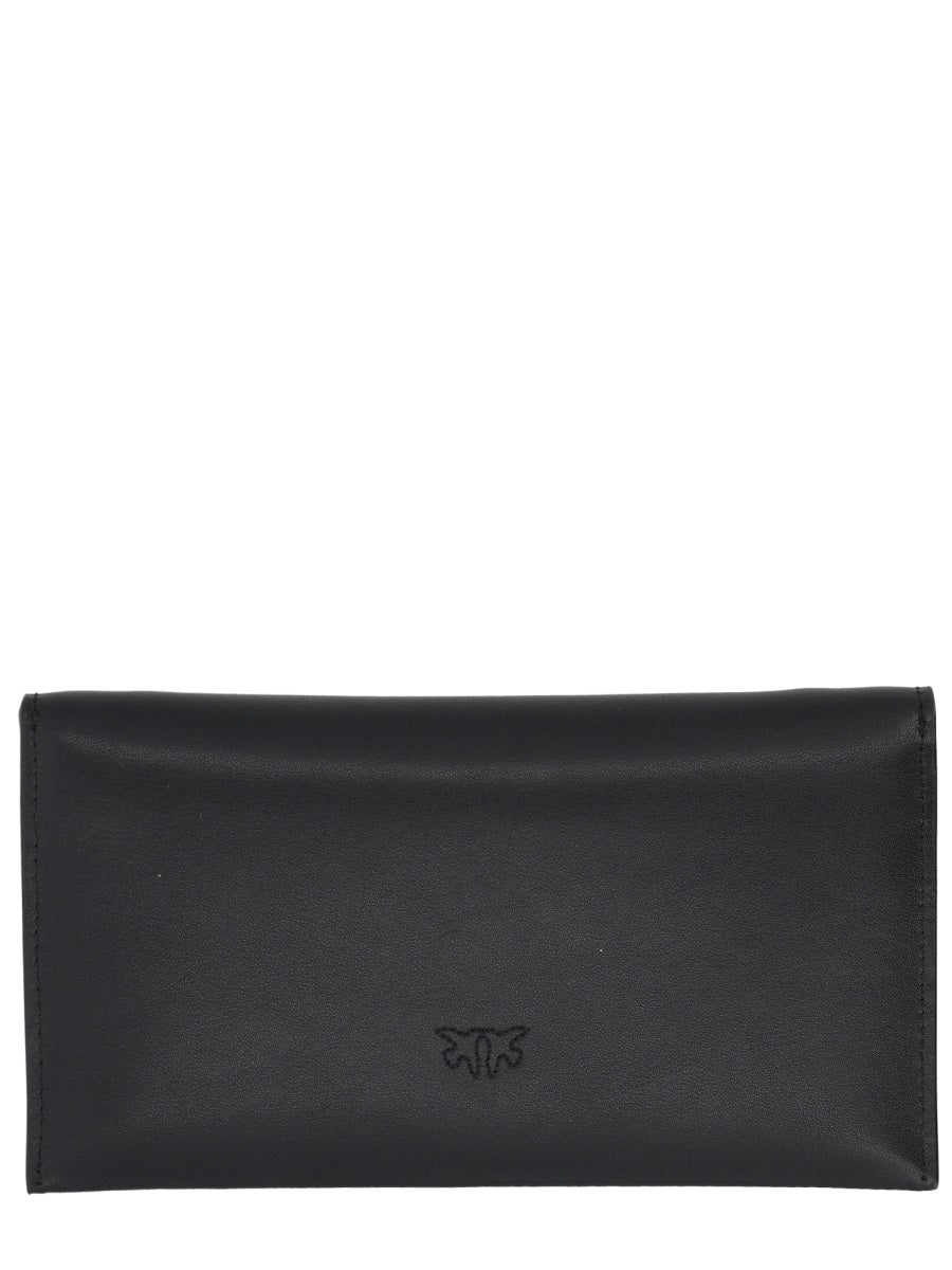 Leather Shoulder Bag Black Cow
