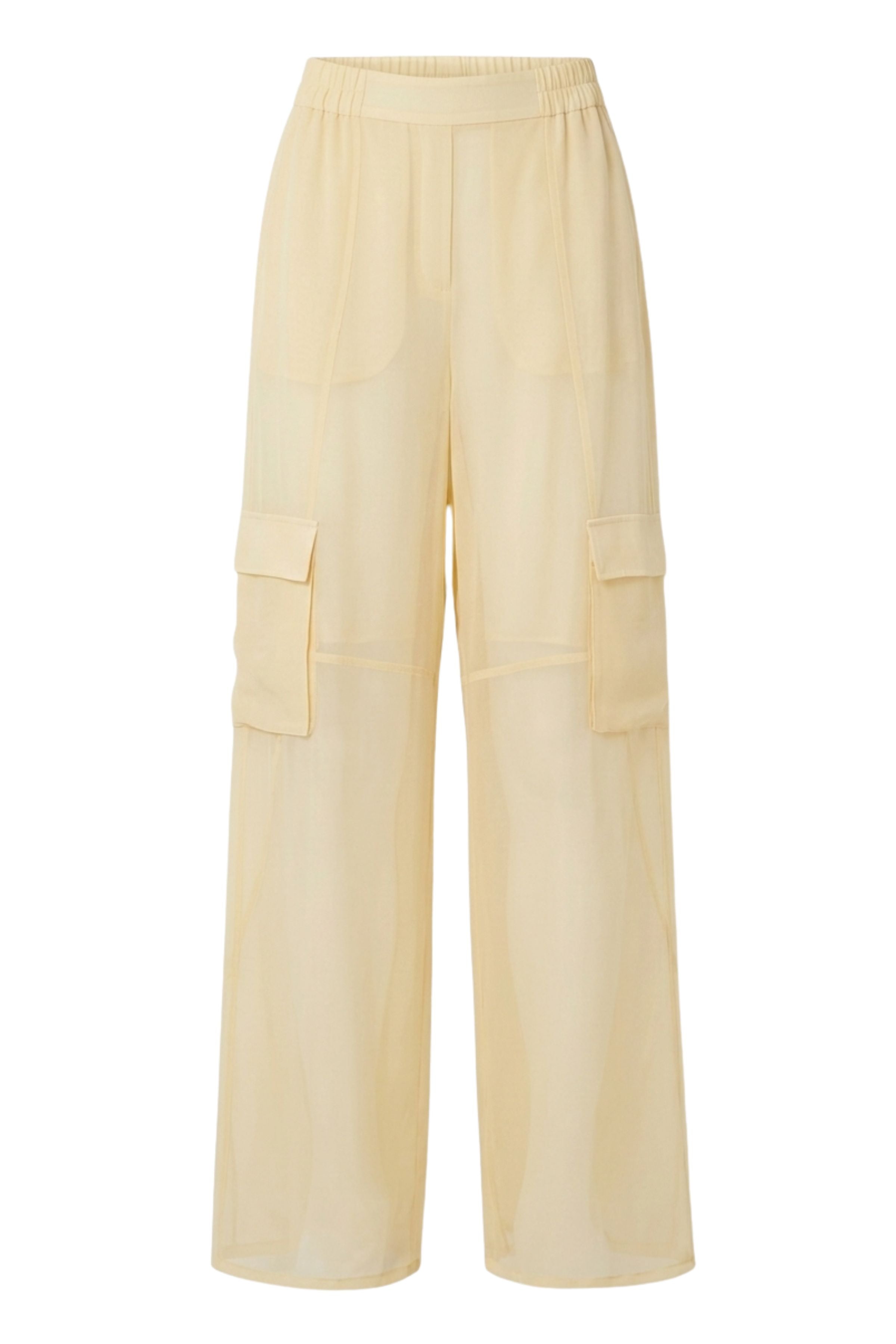 Categgio Pantalone Yellow & Orange Poliestere Pantaloni