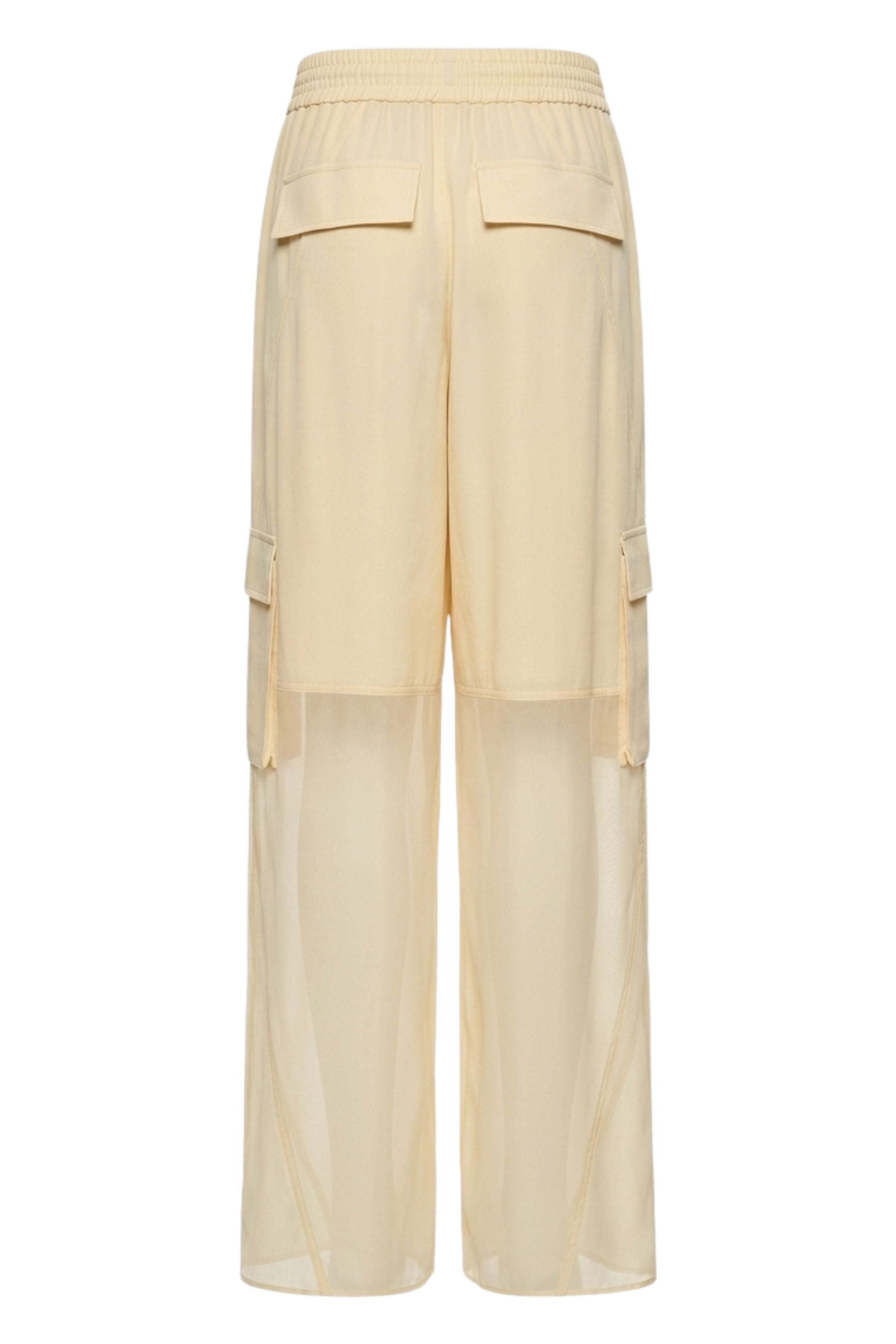 Categgio Pantalone Yellow & Orange Poliestere Pantaloni