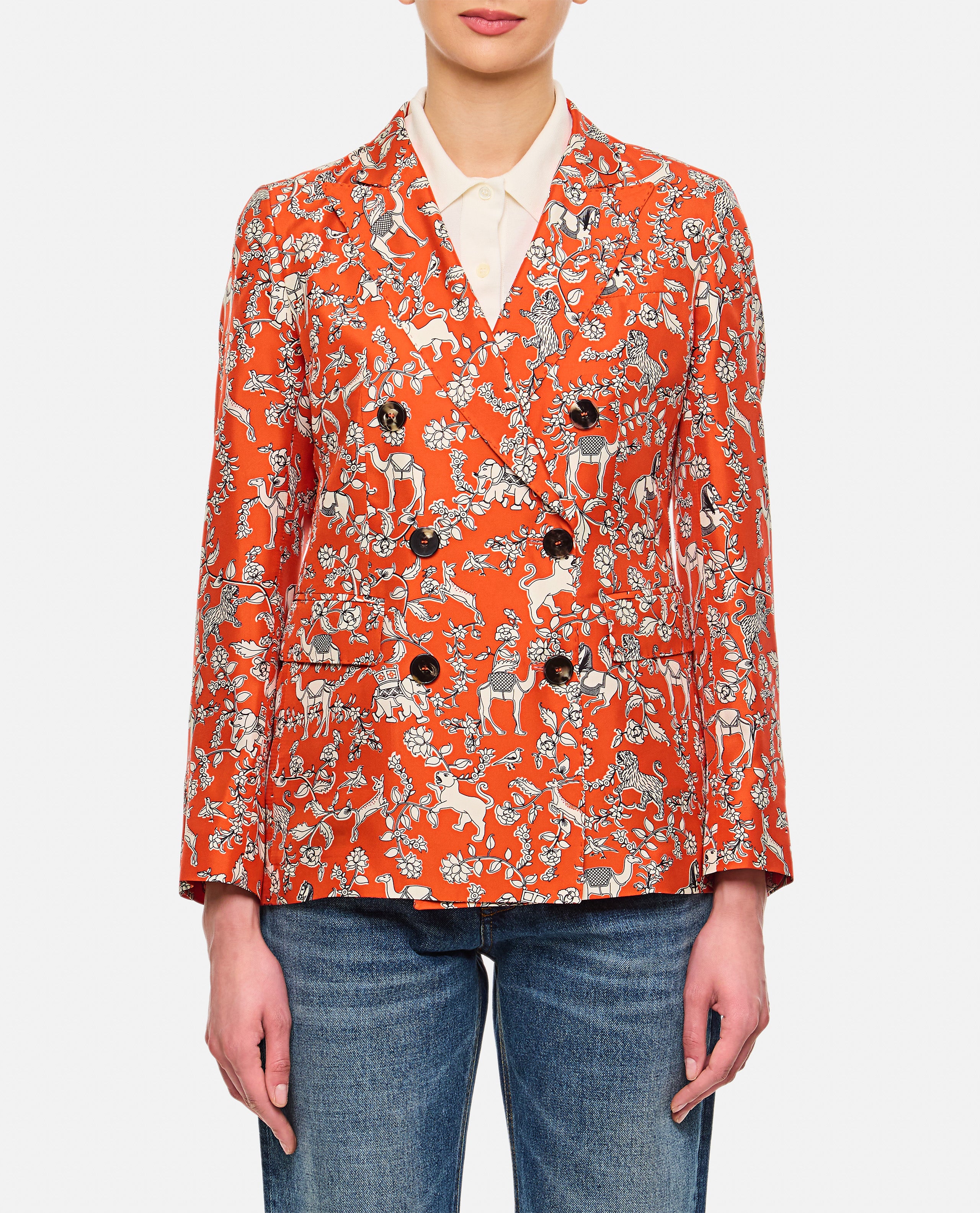 Alberto Biani Jackets Orange