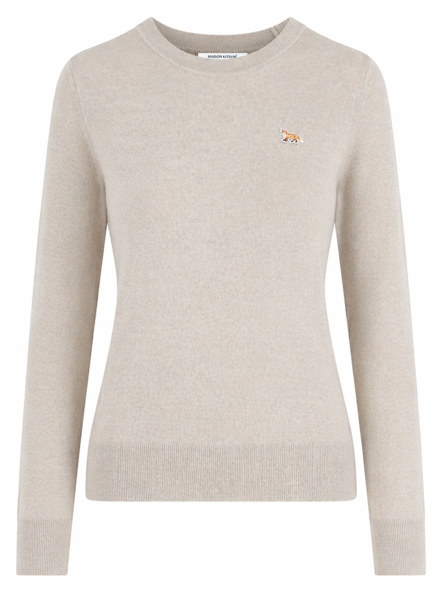 Wool Jumper Baby Fox Beige Jumpers