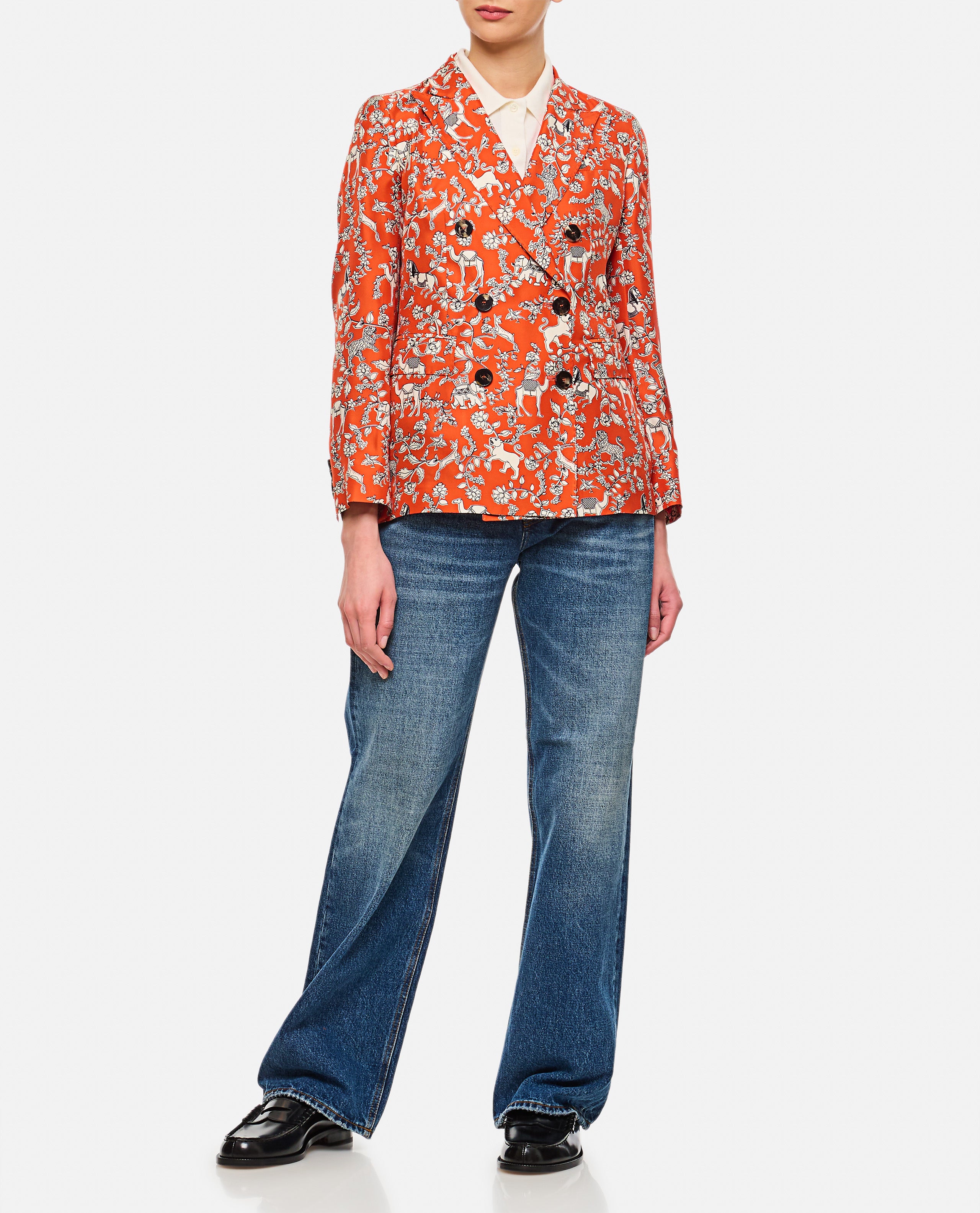 Alberto Biani Jackets Orange