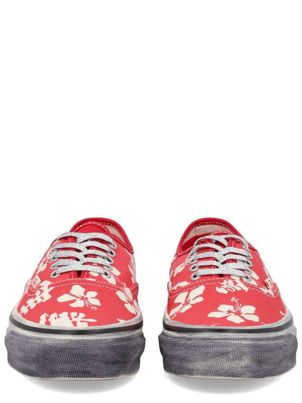 Sneakers Authentic Premium Red Textile Trainers