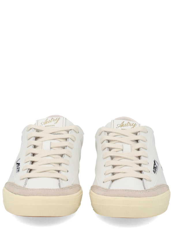 Sneakers Windscape Low White Leather Trainers
