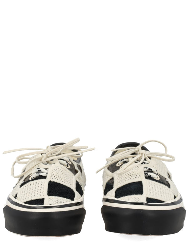 Sneakers Authentic 44 Black Textile Trainers