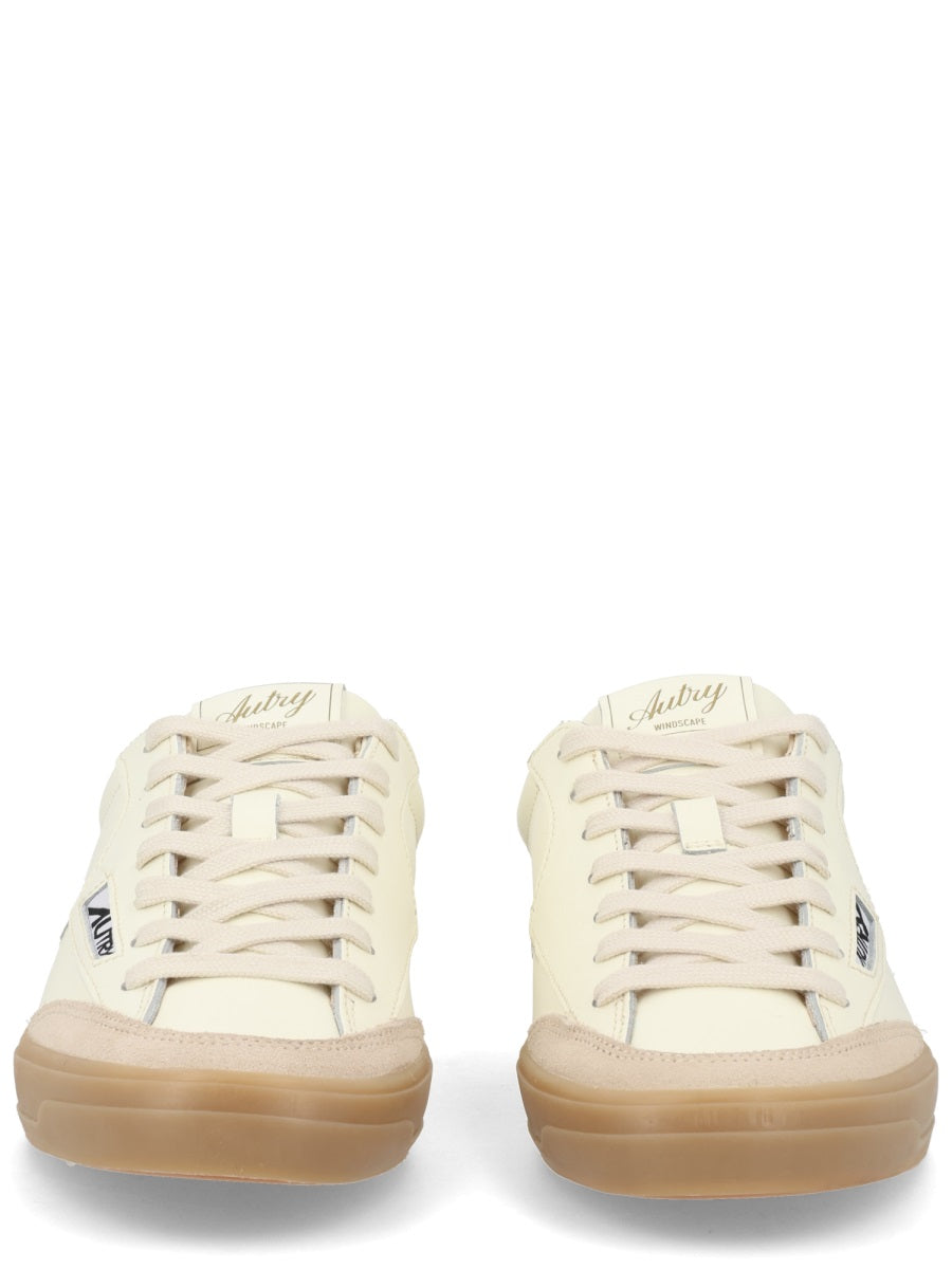 Sneakers Windscape Low Ivory Leather Trainers