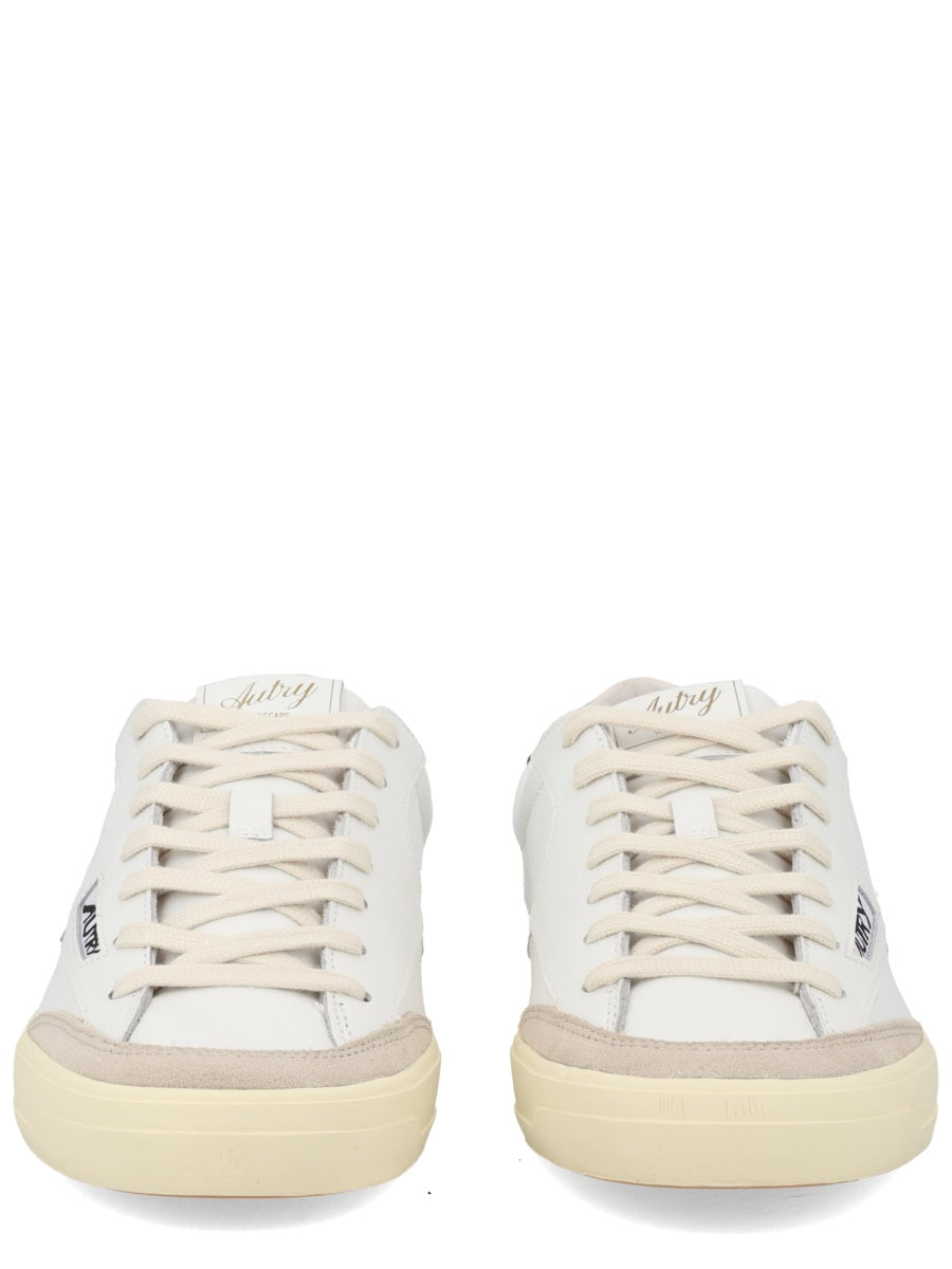 Sneakers Windscape Low White Leather Trainers