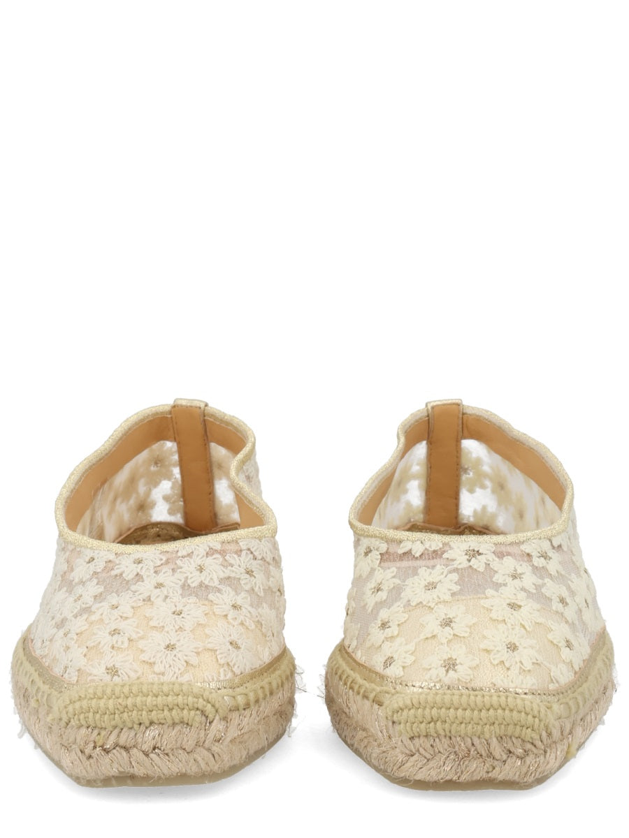Espadrilles Paoli Beige Polyester Shoe