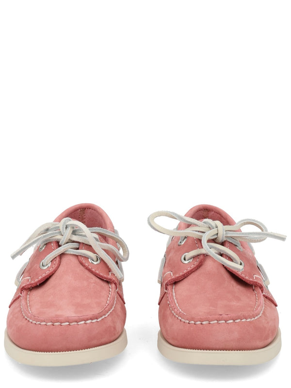 Moccasins Docksides Portland Pink Leather Loafers