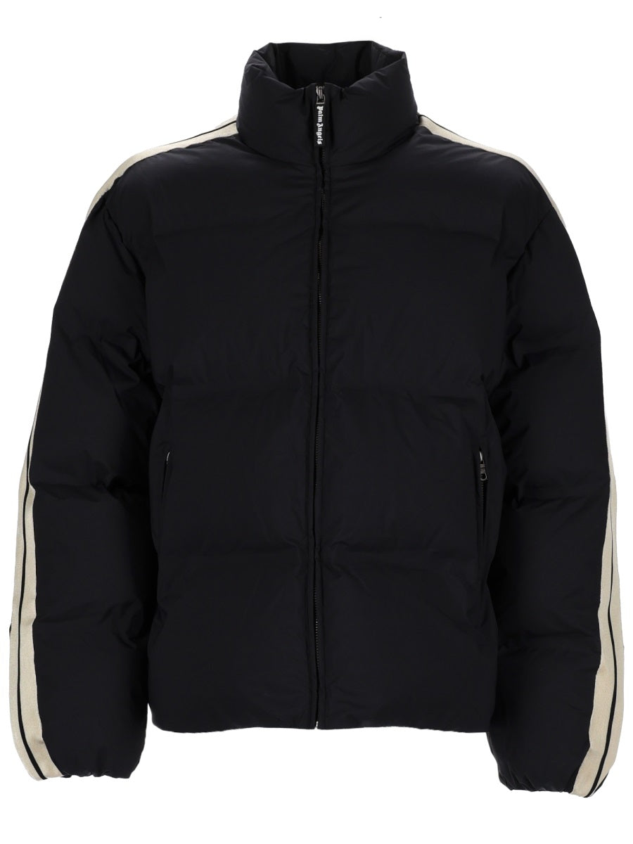 Logo Jacket Black Polyamide