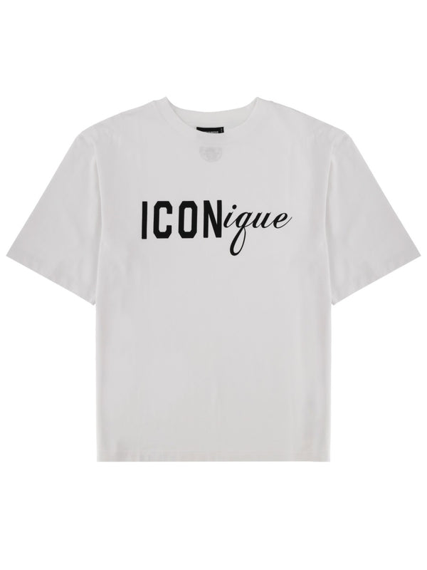 T-Shirt Iconique White Cotton T-shirts