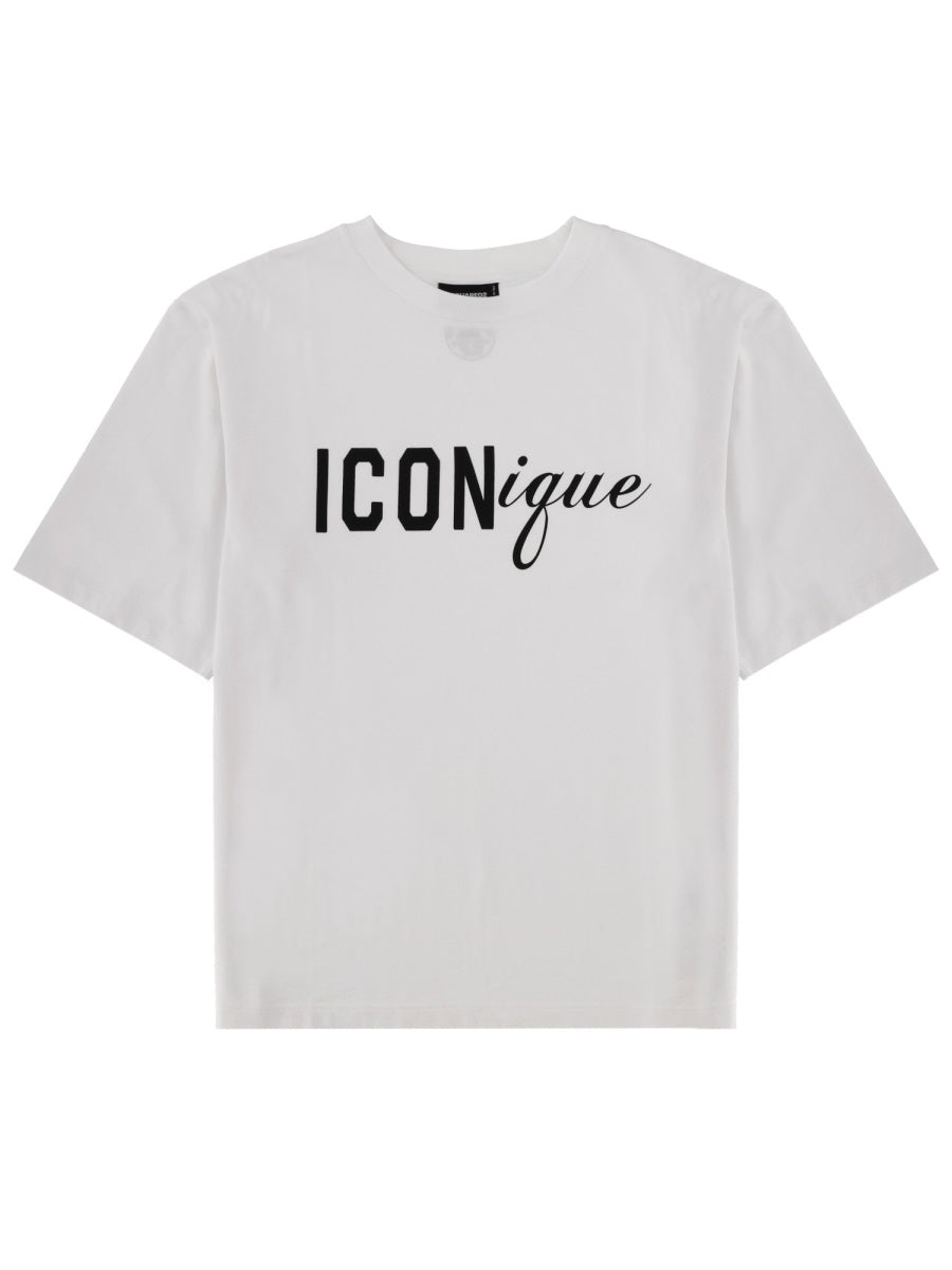 T-Shirt Iconique White Cotton T-shirts