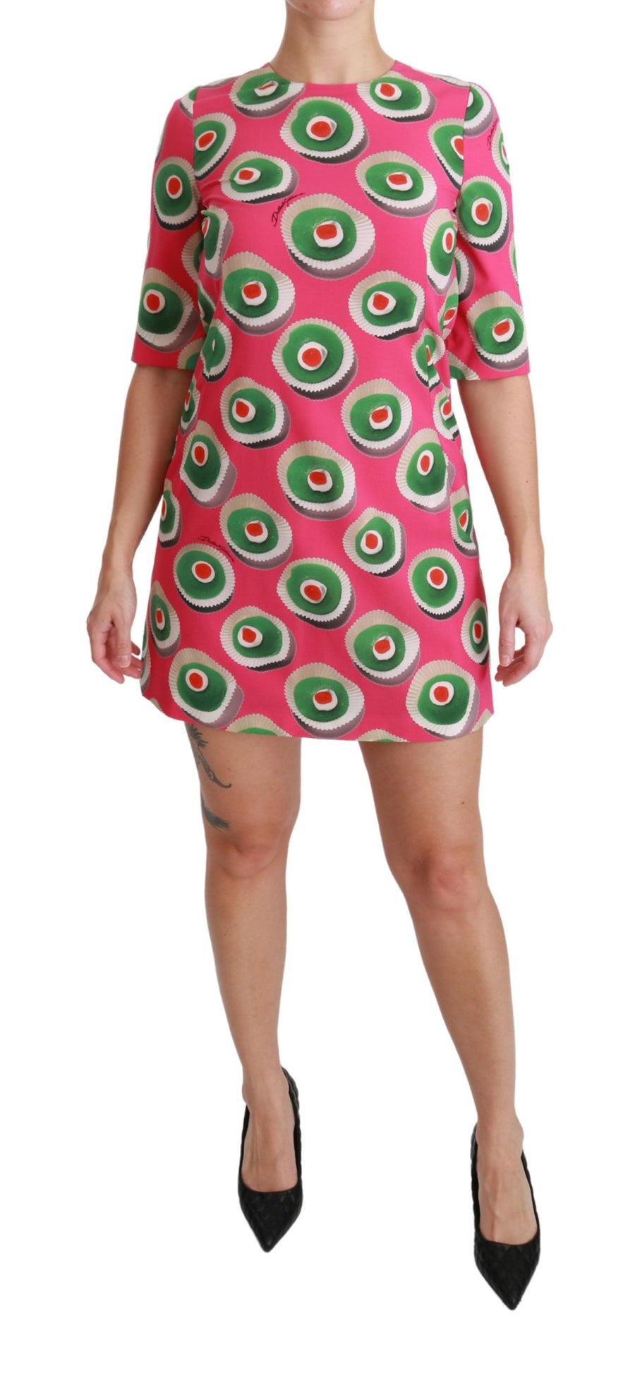 Dolce & Gabbana 94% Silk dress in pink