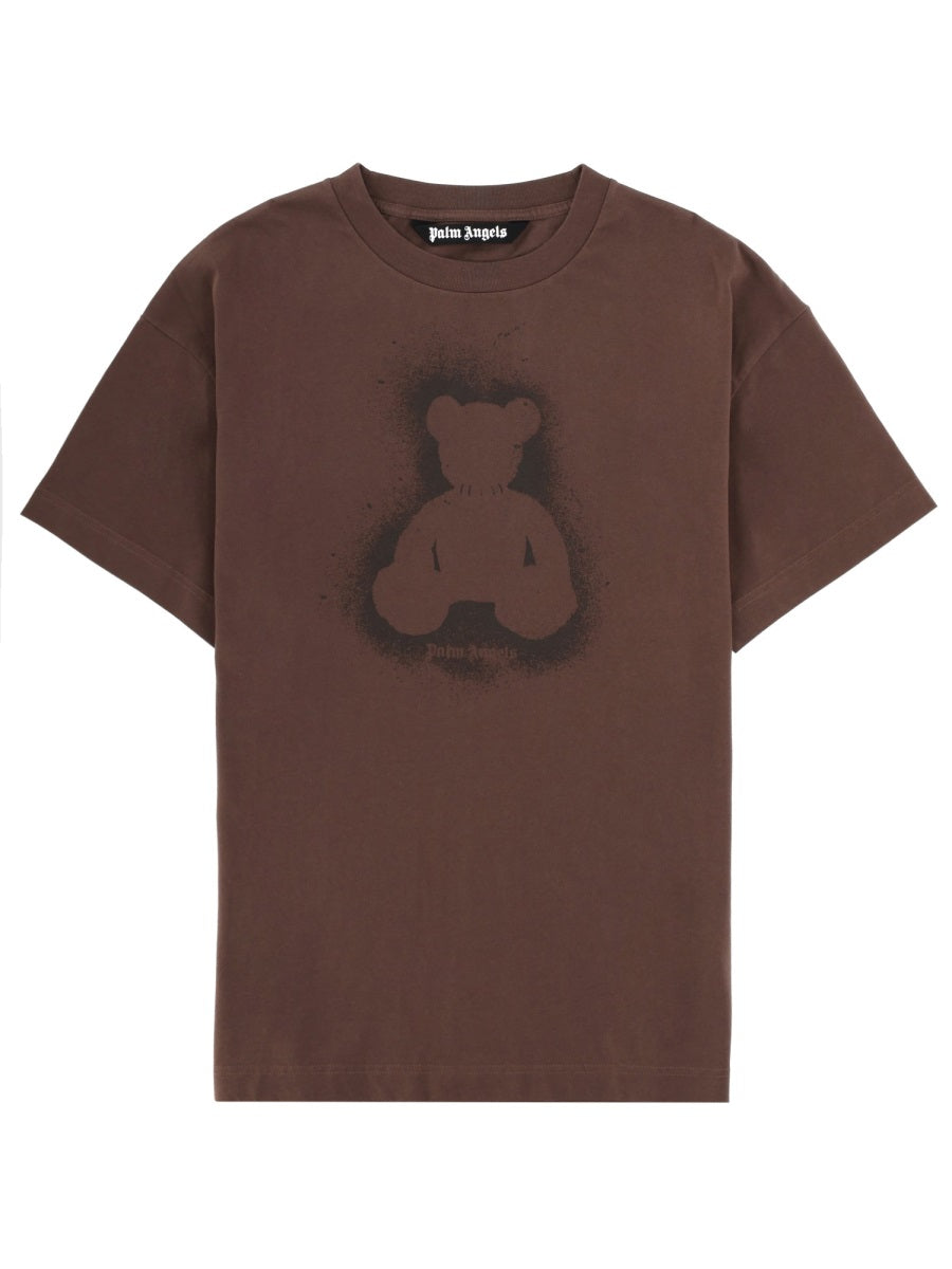 T-Shirt Bear Brown Cotton T-shirts
