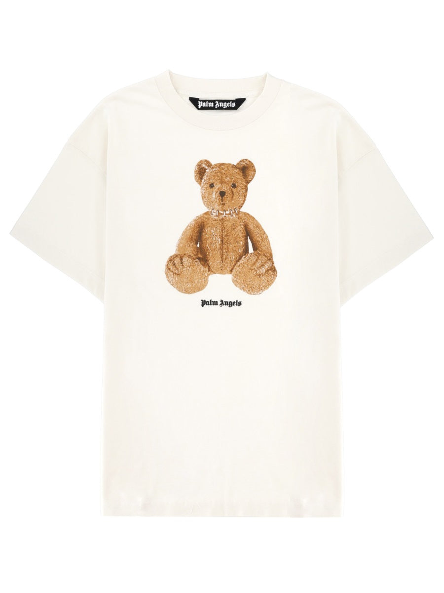 T-Shirt Bear White Cotton T-shirts