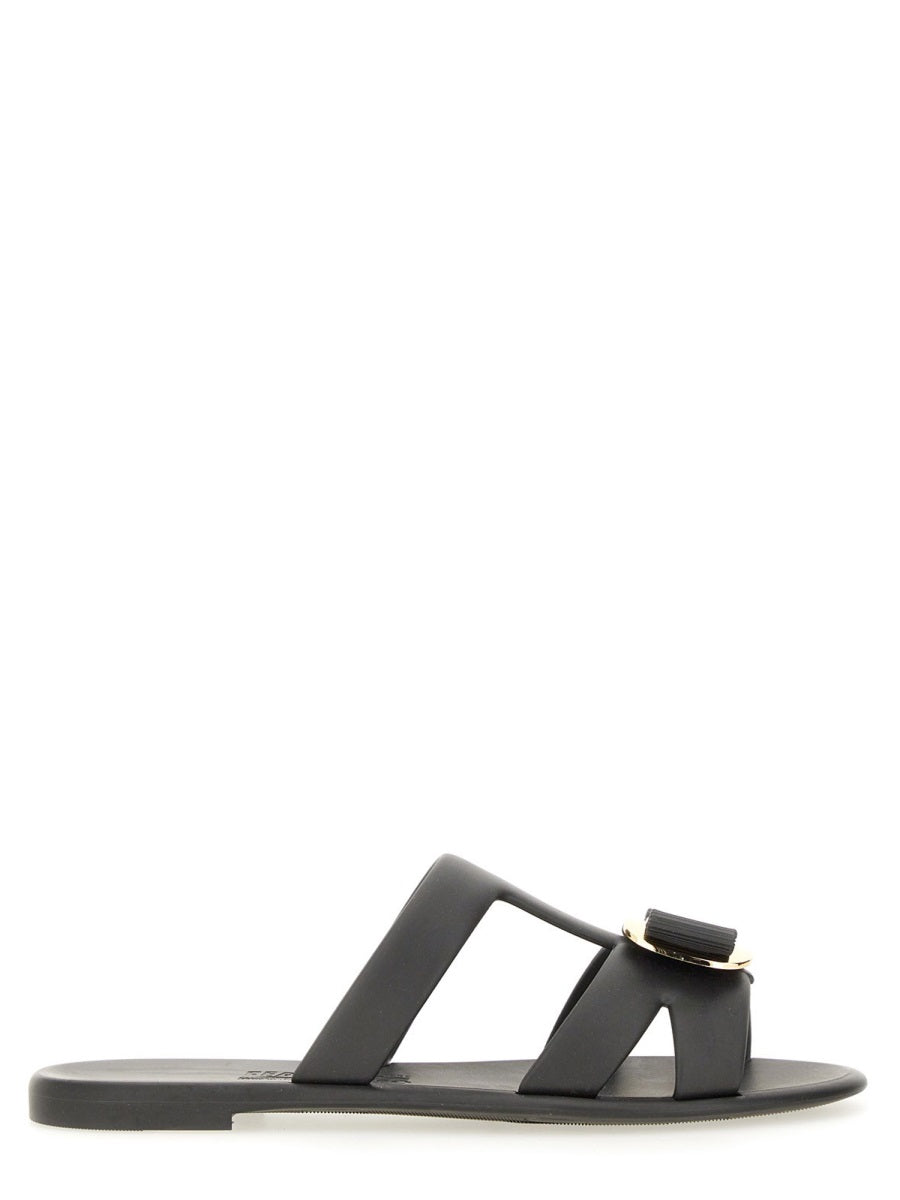 Slide Sandals New Vara Black Upper: Pvc