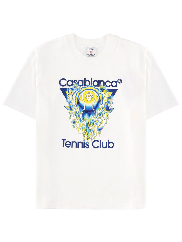 T-Shirt Tennis Club White Organic Cotton T-shirts