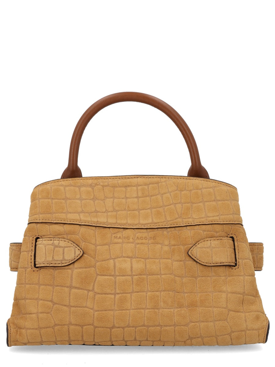 Leather Handbag Dakota Beige Cow Handbags