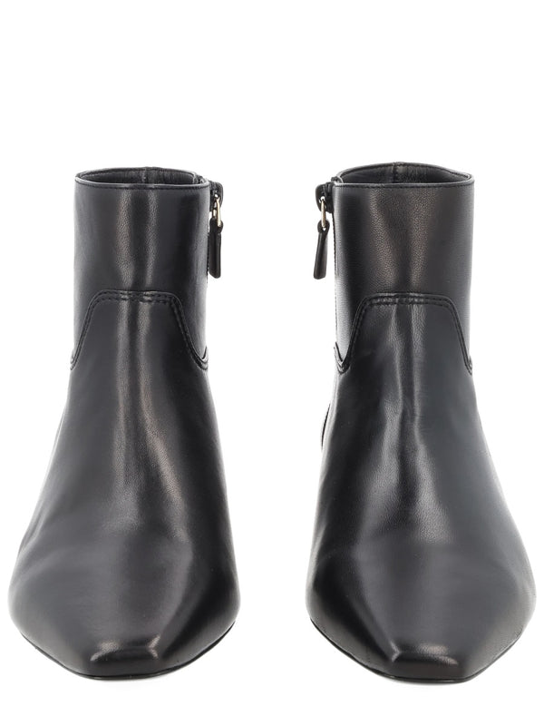 Ankle Boots Stassi Black Lamb Leather