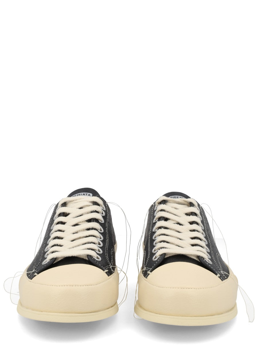Sneakers Vincent Black Calf Leather Trainers