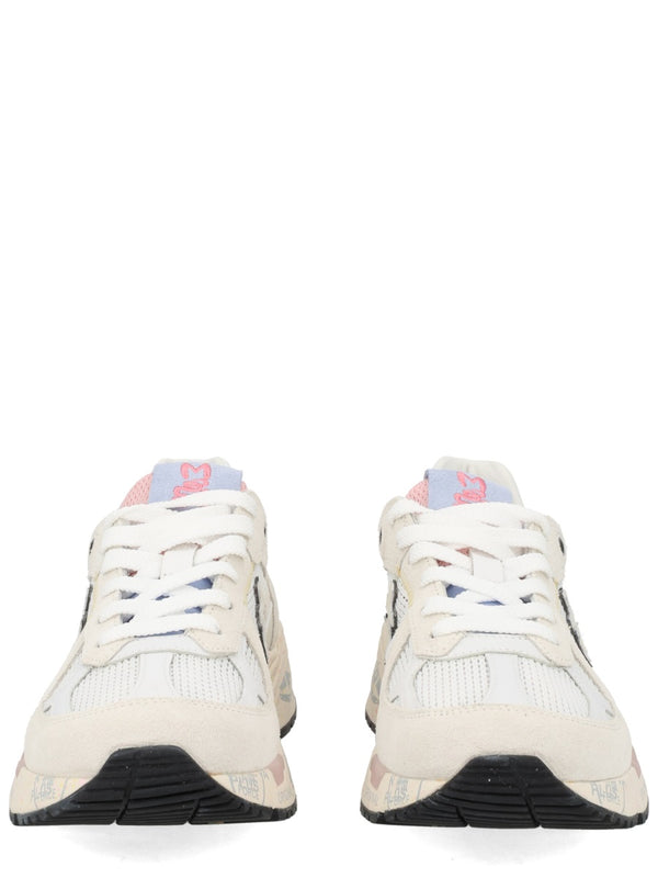 Trainers Mased White Calf Leather