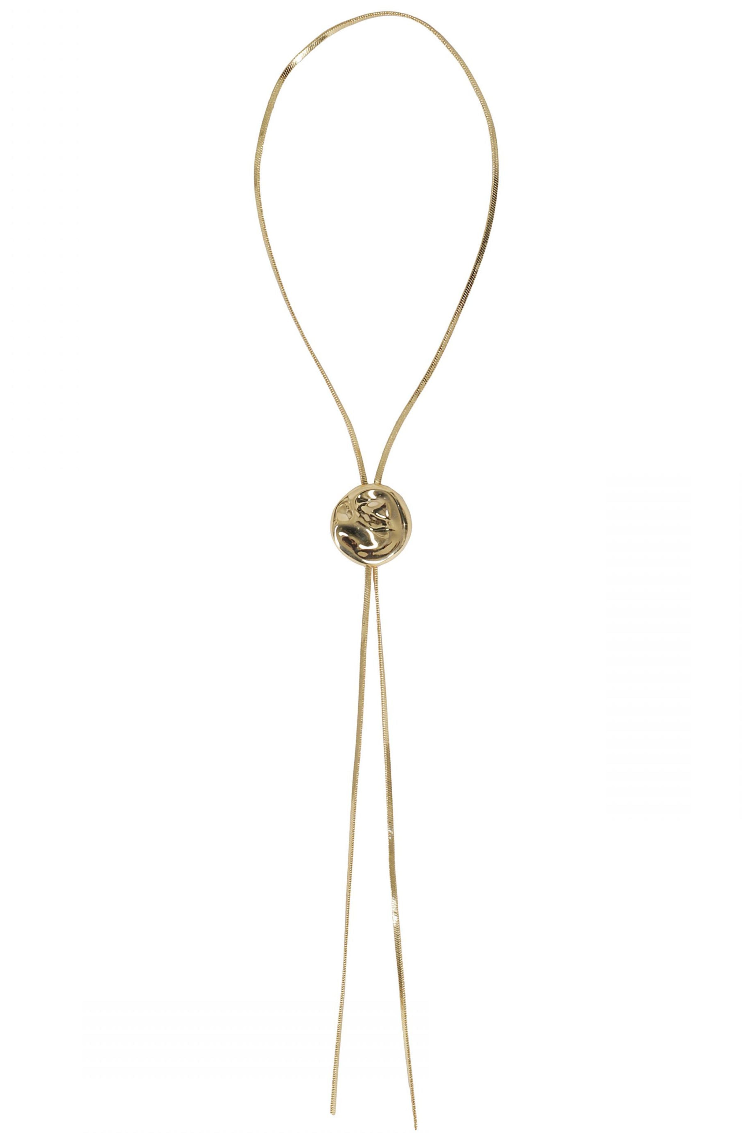 Lace Mindy Metallic Ottone Collana