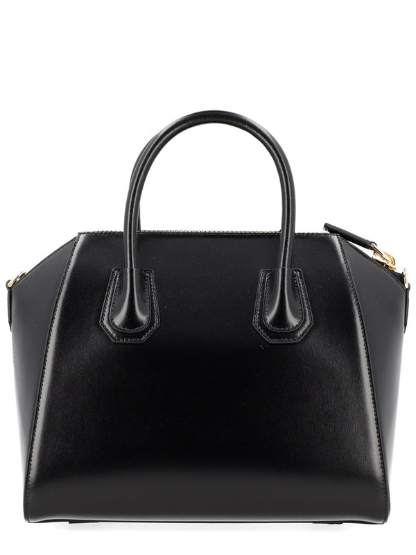 Leather Handbag Antigona Black Calf Handbags