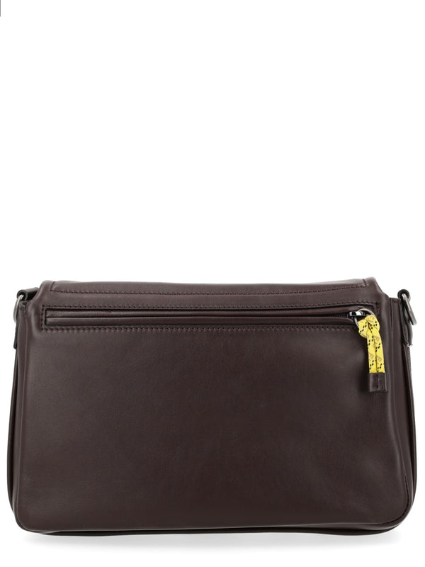 Messenger Bag Flux Brown Leather Calf Shoulder