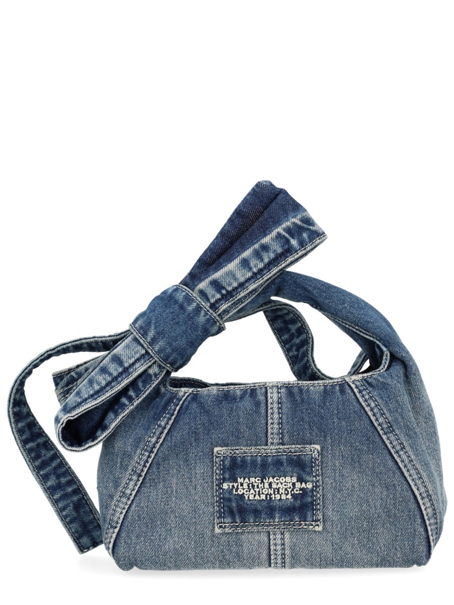 Handbag The Mini Sack Denim Cotton Handbags