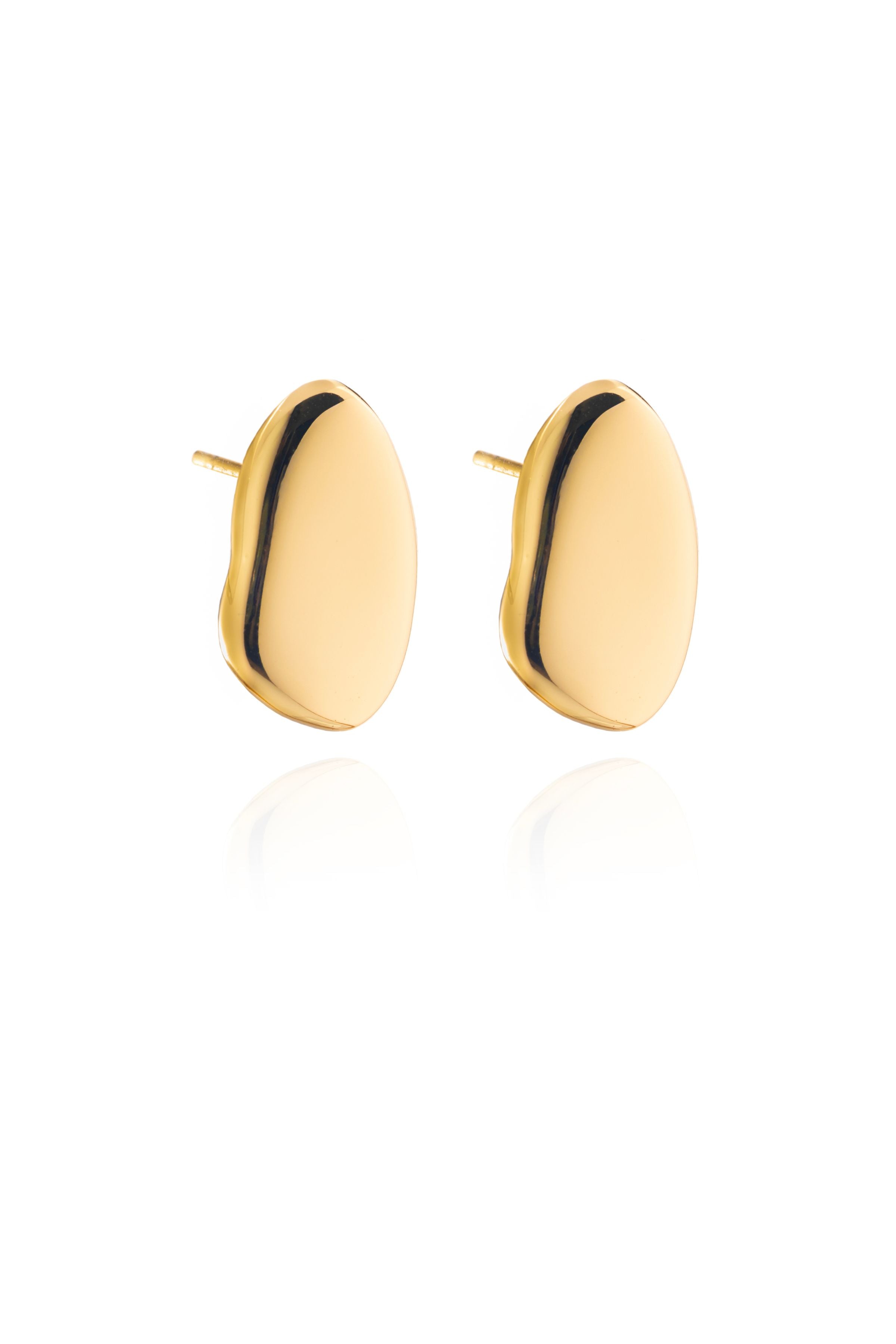 Lobo New Stone Metallic Bronzo Orecchini