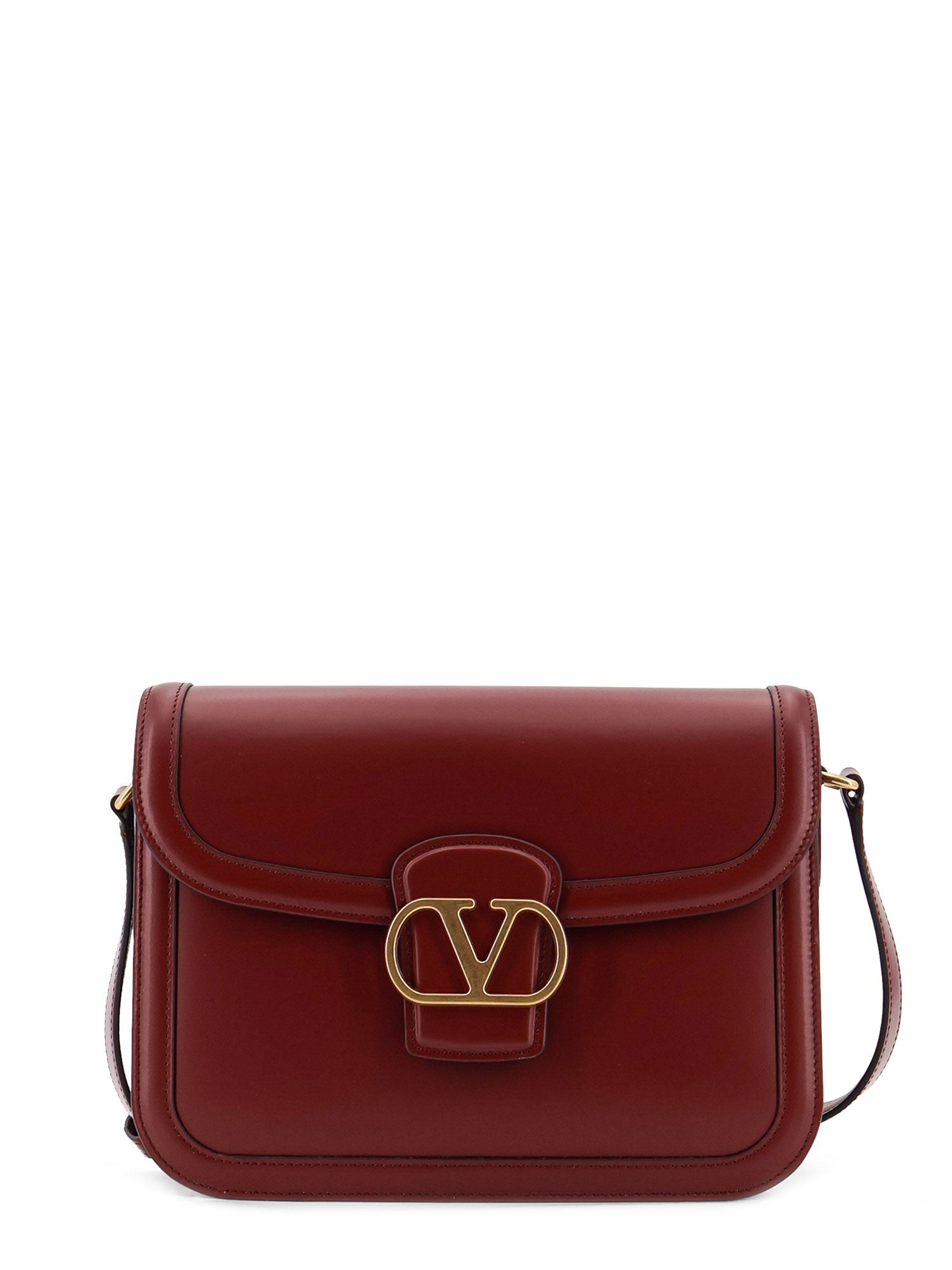 Valentino Garavani Bags Brick Ruby Calf Leather - Bos Taurus