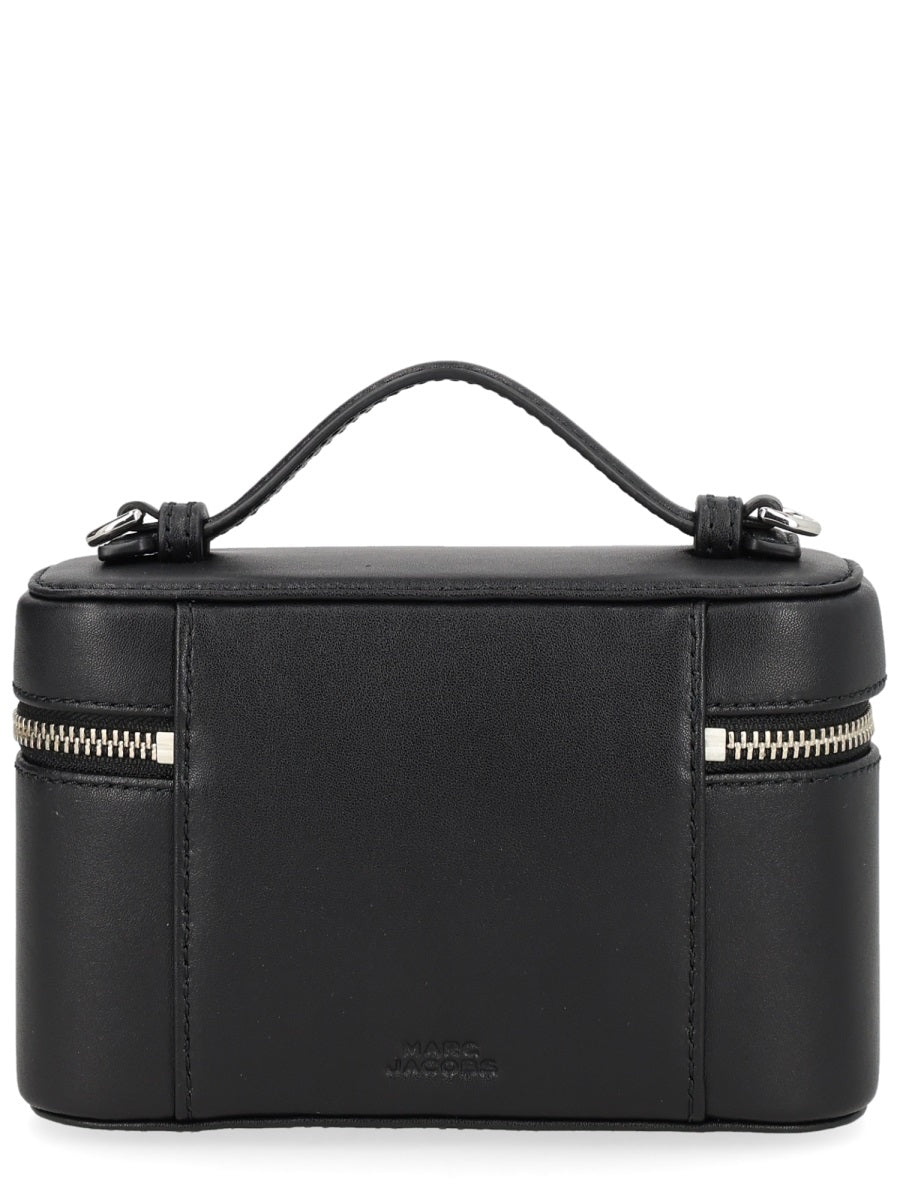 Shoulder Bag Vanity Black Leather Cow