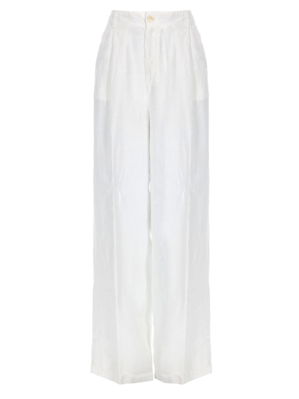 Linen Trousers White