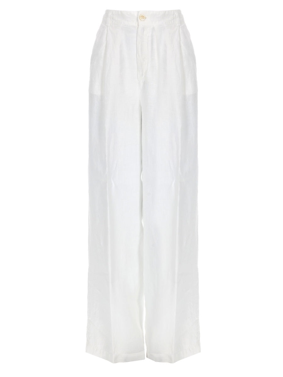Linen Trousers White