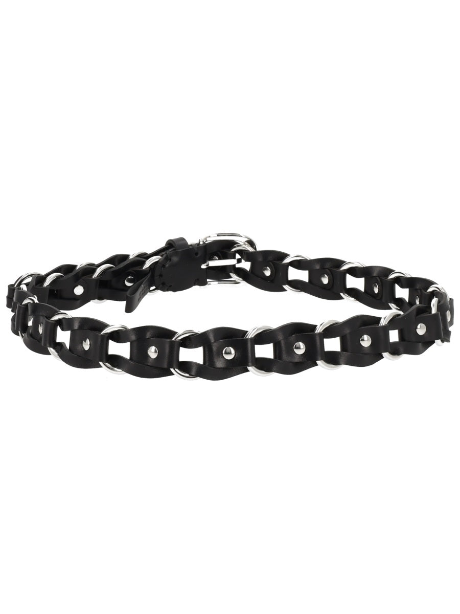 Belt Bali Black Leather Cow