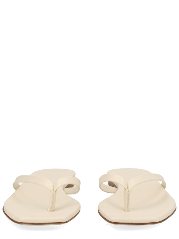 Sandals Renee Ivory Nappa Leather