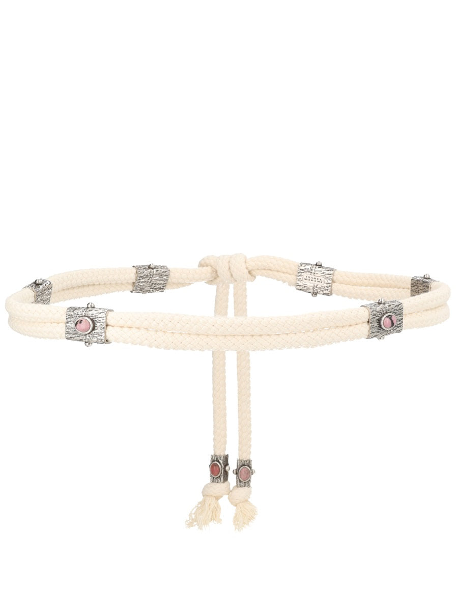 Belt Aleea Beige Cotton